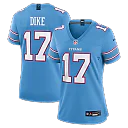 Zennovawear Chimere Dike Tennessee Titans Women's Team Game Jersey - Light Blue