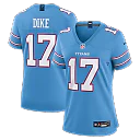 Zennovawear Chimere Dike Tennessee Titans Women's Team Game Jersey - Light Blue