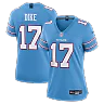 Zennovawear Chimere Dike Tennessee Titans Women's Team Game Jersey - Light Blue