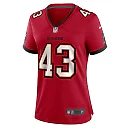 Zennovawear Chris Braswell Tampa Bay Buccaneers Women's Team Game Jersey - Red