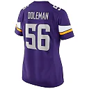 Zennovawear Chris Doleman Minnesota Vikings Women's Game Retired Player Jersey - Purple