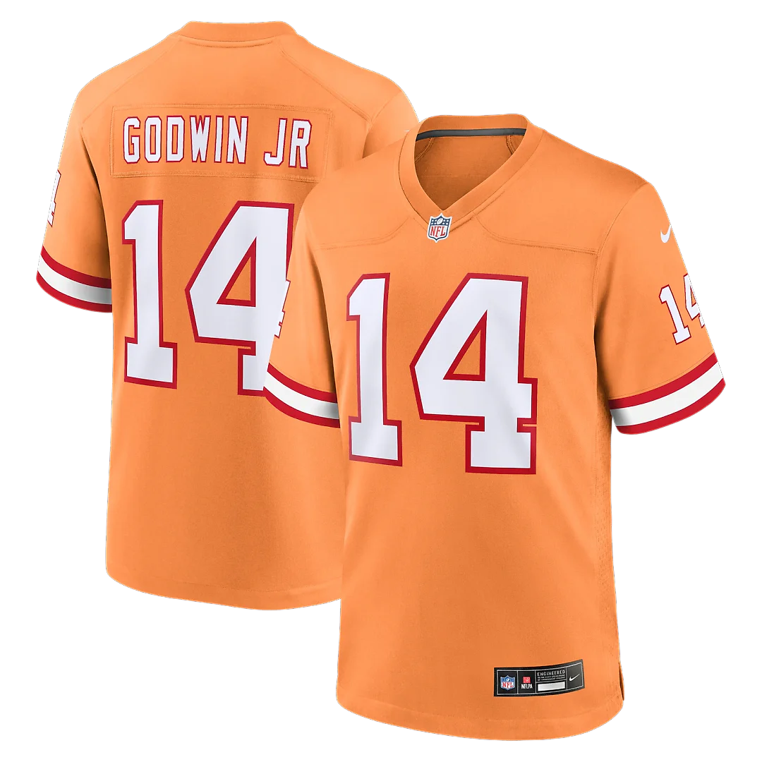 Zennovawear Chris Godwin Jr. Tampa Bay Buccaneers Women's Alternate Game Player Jersey - Orange