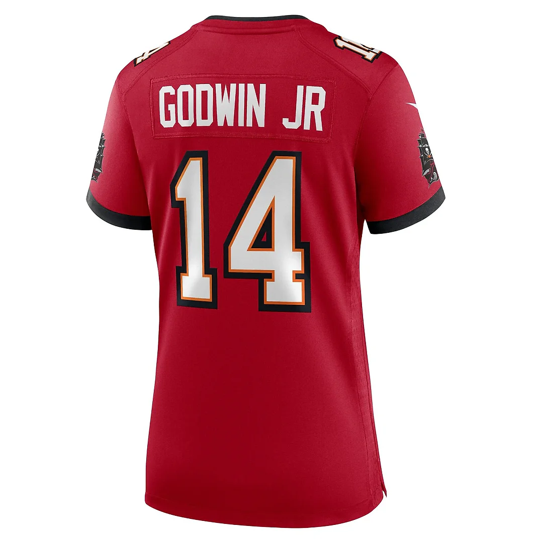 Zennovawear Chris Godwin Jr. Tampa Bay Buccaneers Women's Game Player Jersey - Red