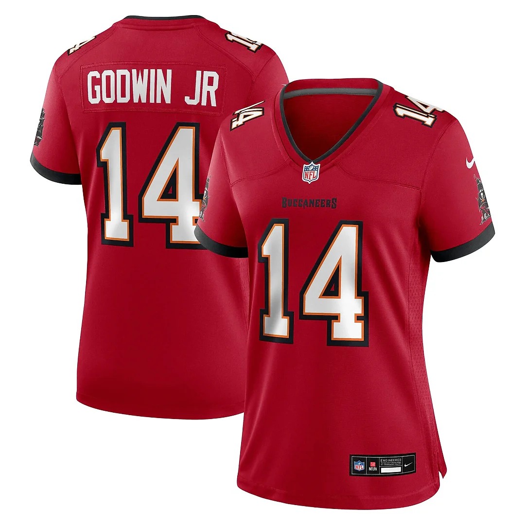 Zennovawear Chris Godwin Jr. Tampa Bay Buccaneers Women's Game Player Jersey - Red