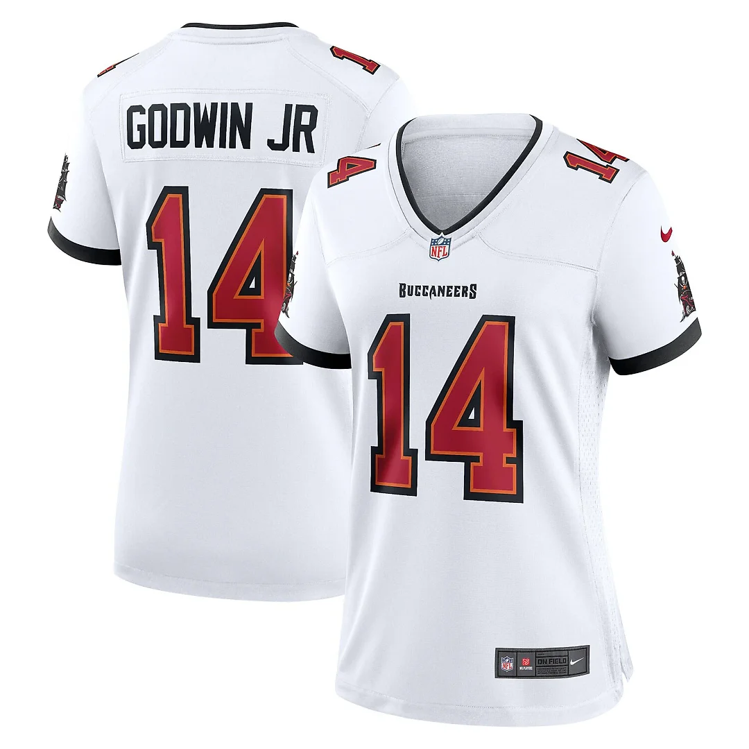 Zennovawear Chris Godwin Jr. Tampa Bay Buccaneers Women's Game Player Jersey - White