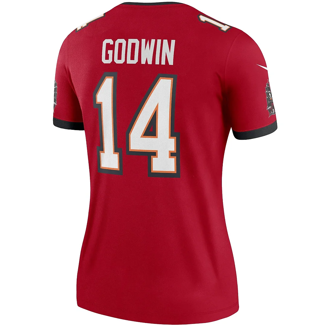 Zennovawear Chris Godwin Tampa Bay Buccaneers Women's Legend Player Performance Top - Red