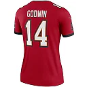 Zennovawear Chris Godwin Tampa Bay Buccaneers Women's Legend Player Performance Top - Red