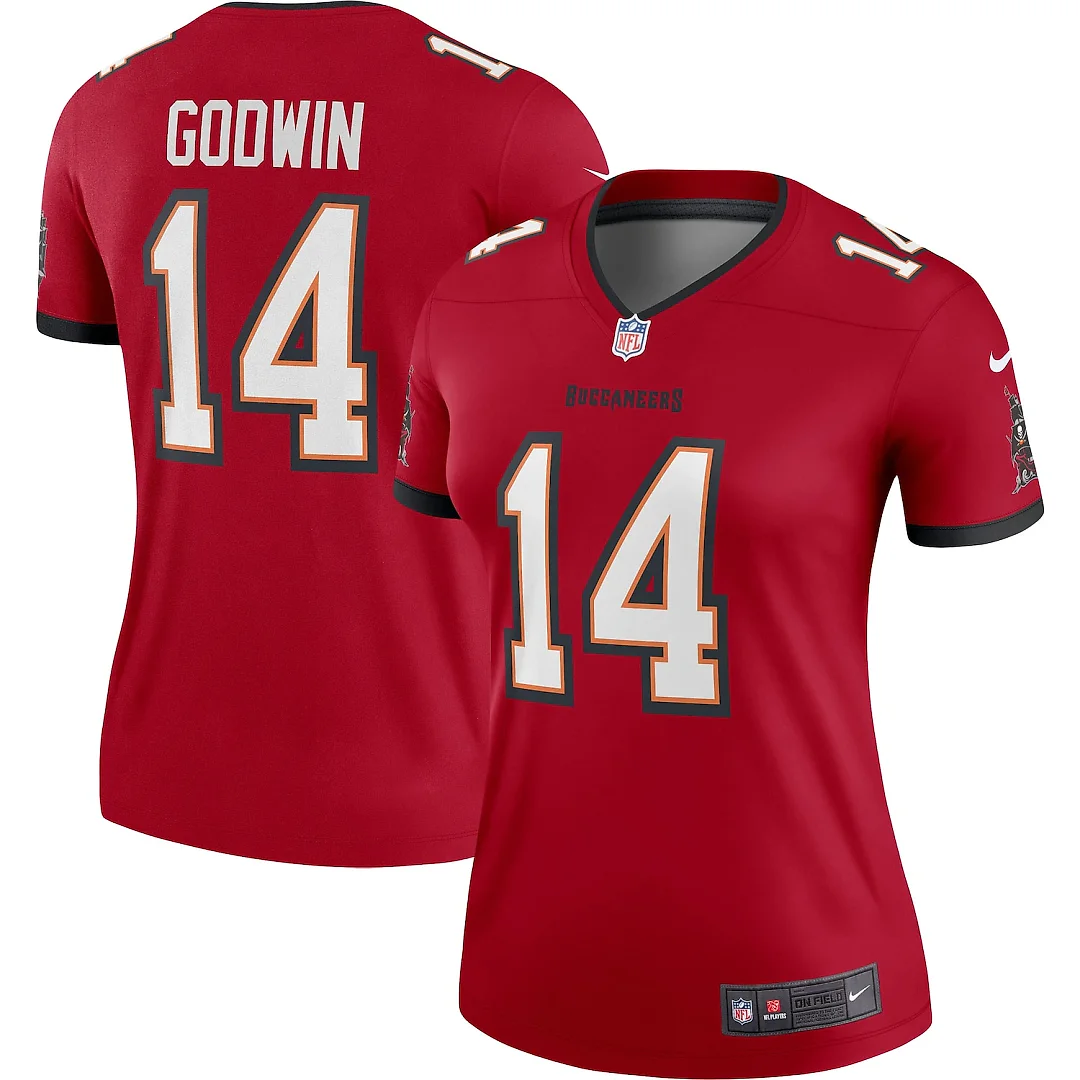 Zennovawear Chris Godwin Tampa Bay Buccaneers Women's Legend Player Performance Top - Red