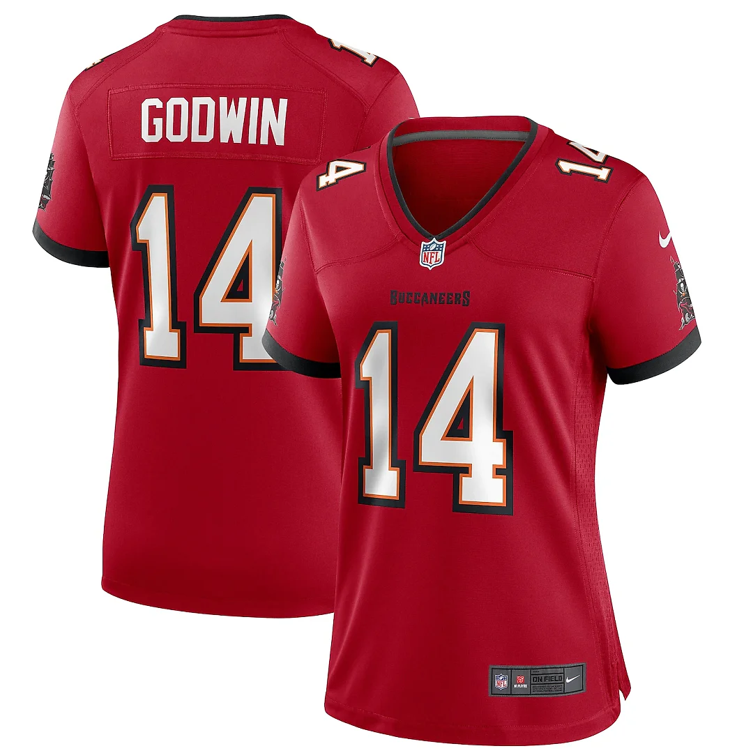 Zennovawear Chris Godwin Tampa Bay Buccaneers Women's Game Player Jersey - Red