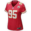 Zennovawear Chris Jones Kansas City Chiefs Women's Game Jersey - Red