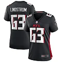 Zennovawear Chris Lindstrom Atlanta Falcons Women's Game Jersey - Black