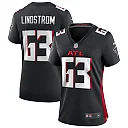 Zennovawear Chris Lindstrom Atlanta Falcons Women's Game Jersey - Black