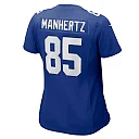 Zennovawear Chris Manhertz New York Giants Women's Game Jersey - Royal