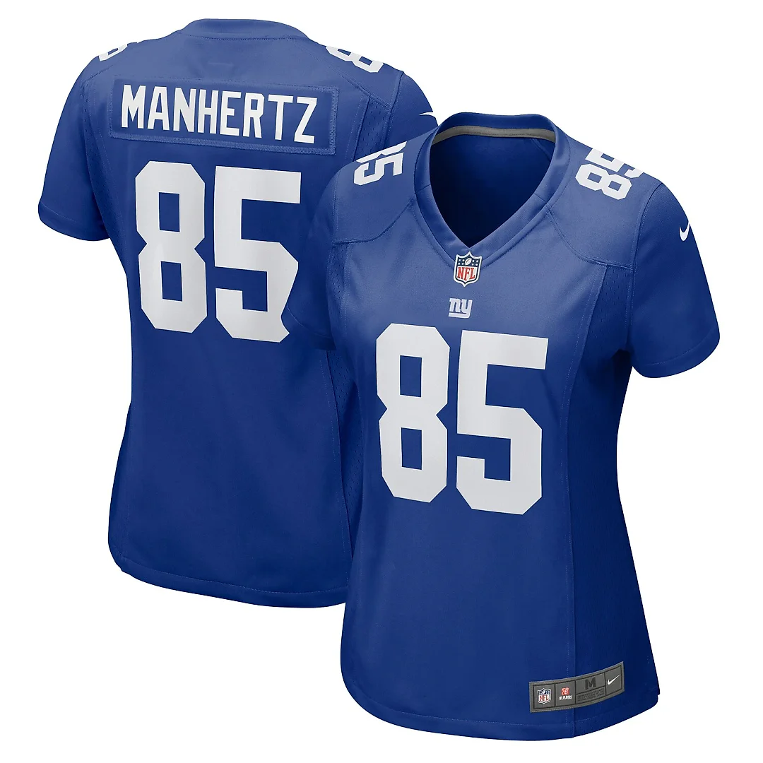 Zennovawear Chris Manhertz New York Giants Women's Game Jersey - Royal