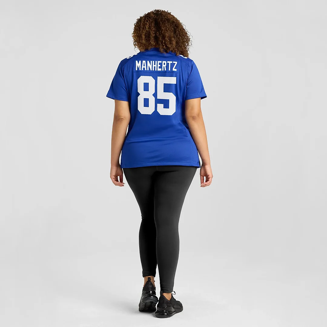 Zennovawear Chris Manhertz New York Giants Women's Game Jersey - Royal