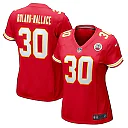 Zennovawear Chris Roland-Wallace Kansas City Chiefs Women's Game Jersey - Red