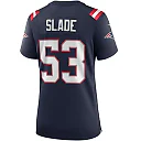 Zennovawear Chris Slade New England Patriots Women's Game Retired Player Jersey - Navy