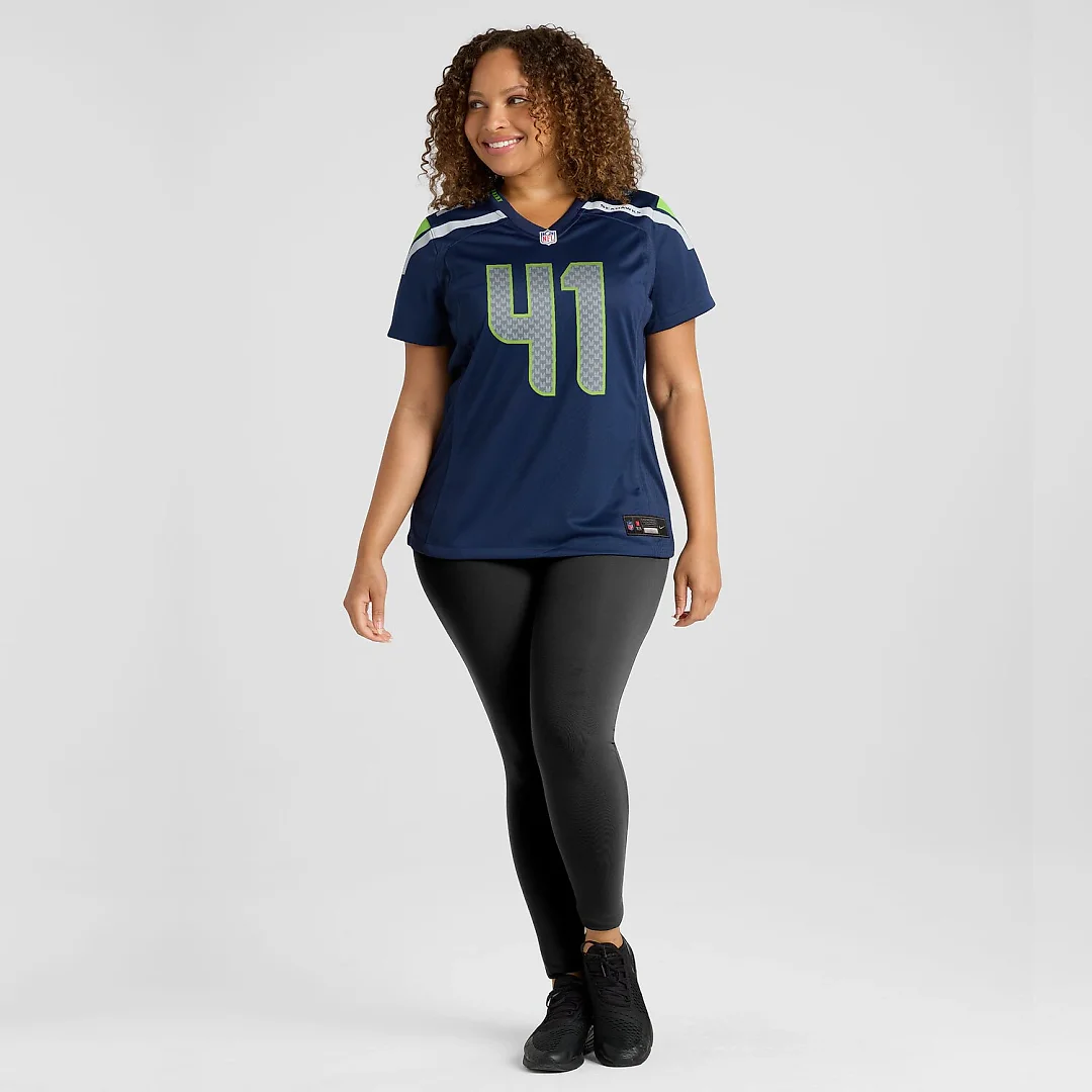 Zennovawear Chris Stoll Seattle Seahawks Women's Team Game Jersey - College Navy