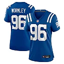 Zennovawear Chris Wormley Indianapolis Colts Women's Team Game Jersey - Royal