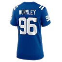 Zennovawear Chris Wormley Indianapolis Colts Women's Team Game Jersey - Royal