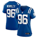 Zennovawear Chris Wormley Indianapolis Colts Women's Team Game Jersey - Royal