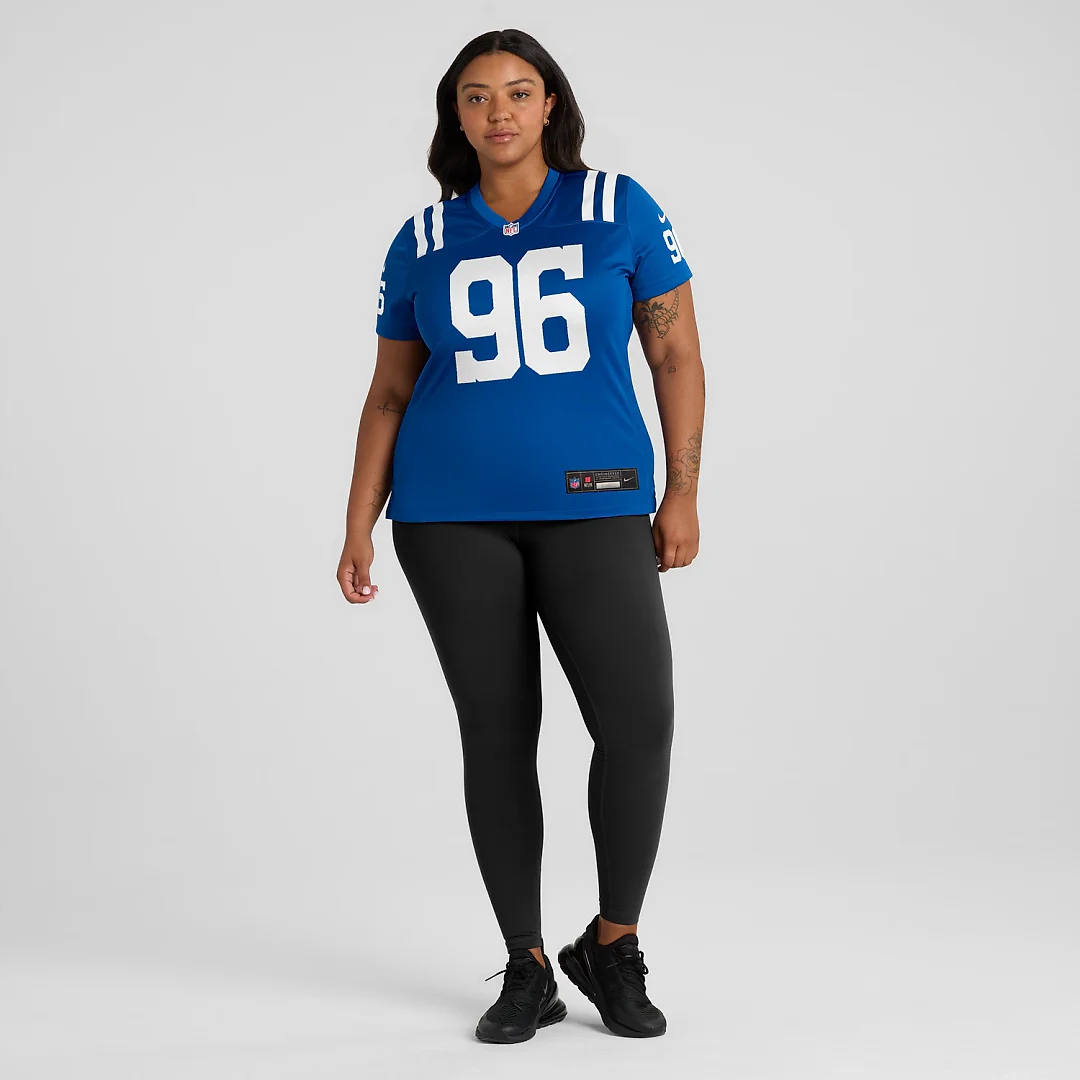 Zennovawear Chris Wormley Indianapolis Colts Women's Team Game Jersey - Royal