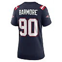 Zennovawear Christian Barmore New England Patriots Women's Game Jersey - Navy