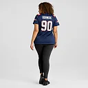 Zennovawear Christian Barmore New England Patriots Women's Game Jersey - Navy