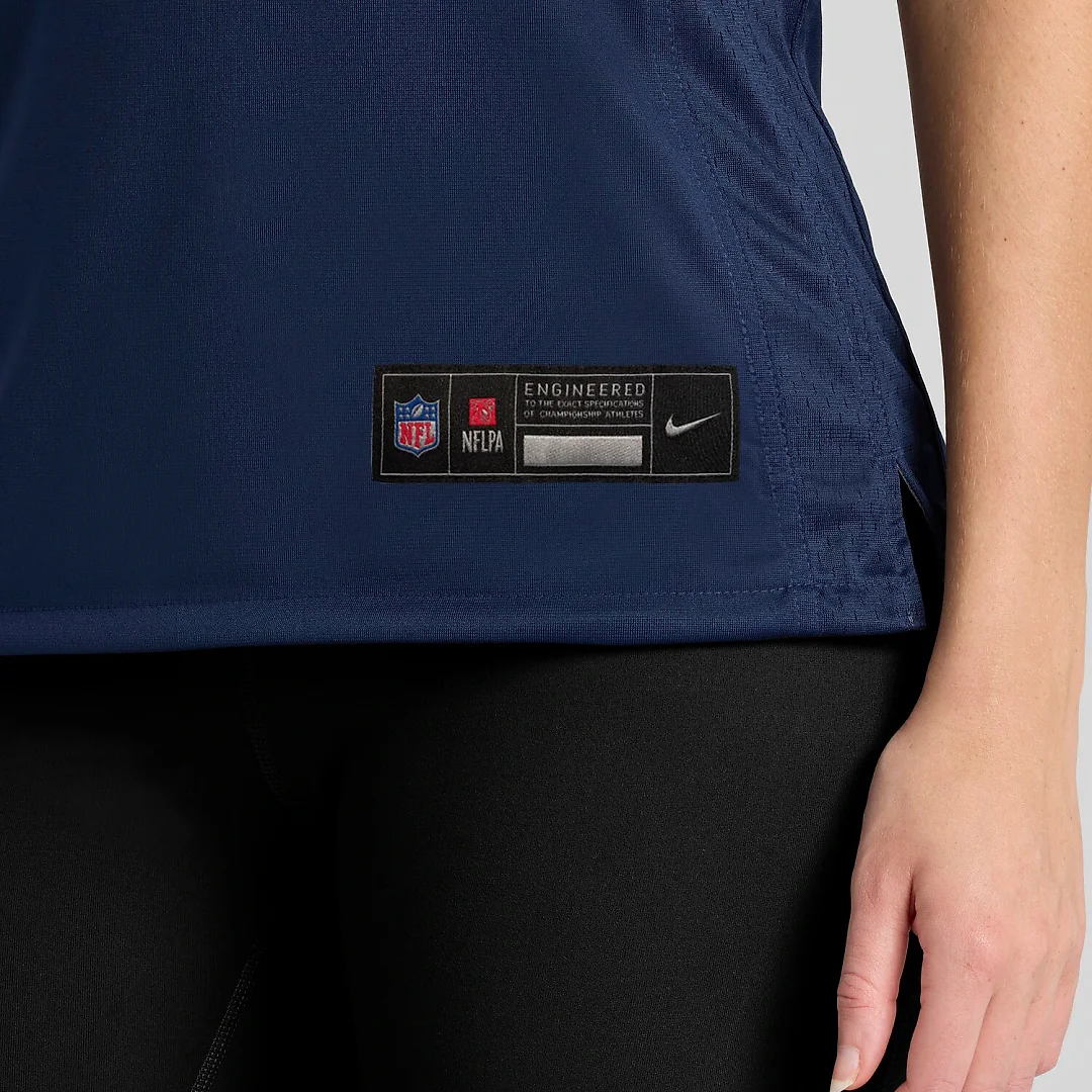 Zennovawear Christian Barmore New England Patriots Women's Game Jersey - Navy