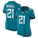 Zennovawear Christian Braswell Jacksonville Jaguars Women's Team Game Jersey - Teal