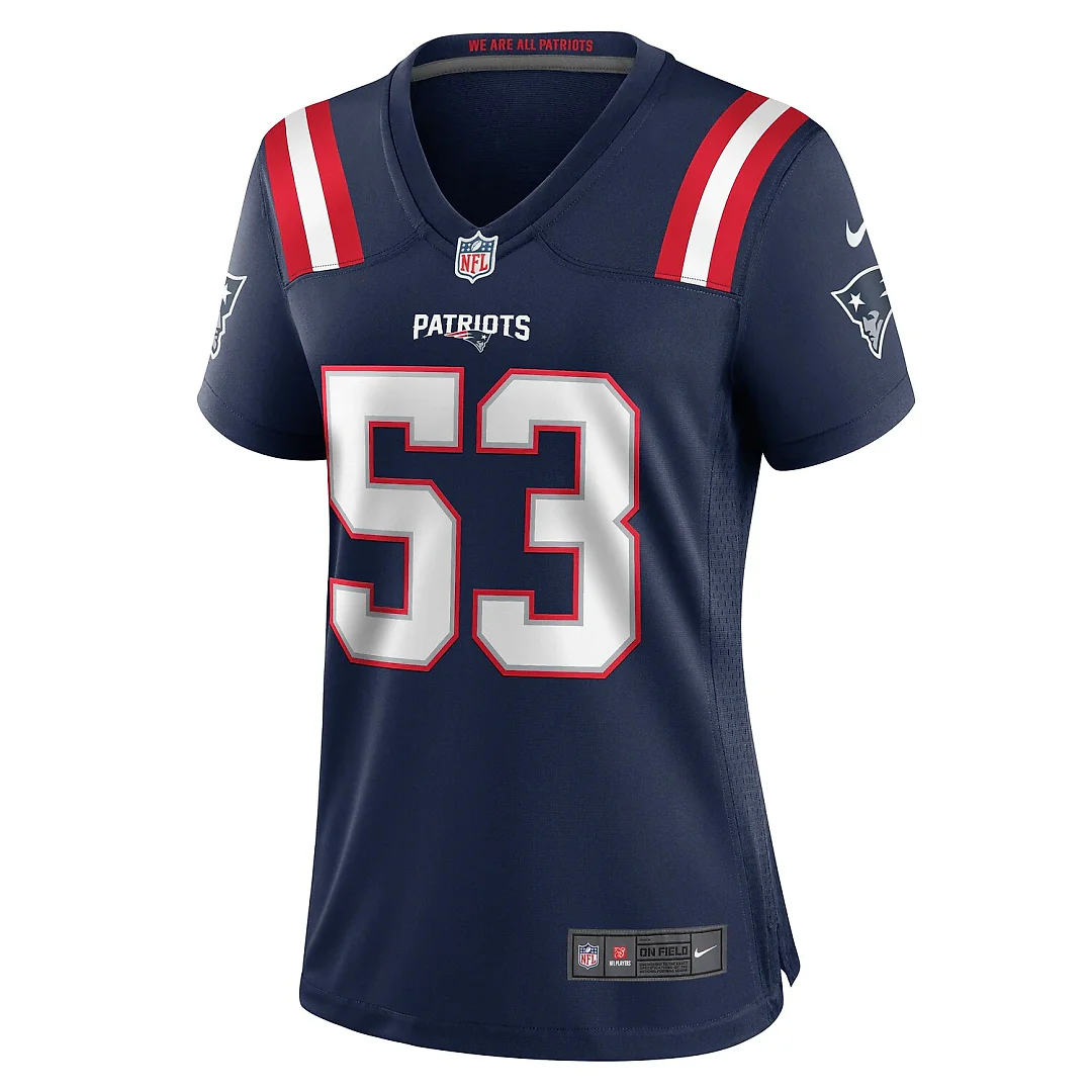 Zennovawear Christian Elliss New England Patriots Women's Game Jersey - Navy