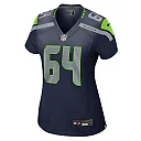 Zennovawear Christian Haynes Seattle Seahawks Women's Team Game Jersey - College Navy