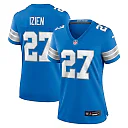 Zennovawear Christian Izien Detroit Lions Women's Team Game Jersey - Blue