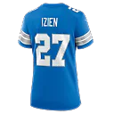 Zennovawear Christian Izien Detroit Lions Women's Team Game Jersey - Blue