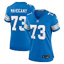 Zennovawear Christian Mahogany Detroit Lions Women's Team Game Jersey - Blue