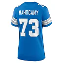 Zennovawear Christian Mahogany Detroit Lions Women's Team Game Jersey - Blue