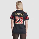 Zennovawear Christian McCaffrey San Francisco 49ers Women's 2025 Rivalries Collection Game Jersey - Black