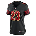Zennovawear Christian McCaffrey San Francisco 49ers Women's 2025 Rivalries Collection Game Jersey - Black