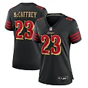 Zennovawear Christian McCaffrey San Francisco 49ers Women's 2025 Rivalries Collection Game Jersey - Black