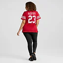 Zennovawear Christian McCaffrey San Francisco 49ers Women's 80th Anniversary Game Jersey - Scarlet