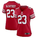 Zennovawear Christian McCaffrey San Francisco 49ers Women's Player Jersey - Scarlet
