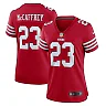 Zennovawear Christian McCaffrey San Francisco 49ers Women's Player Jersey - Scarlet