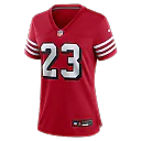 Zennovawear Christian McCaffrey San Francisco 49ers Women's Player Jersey - Scarlet