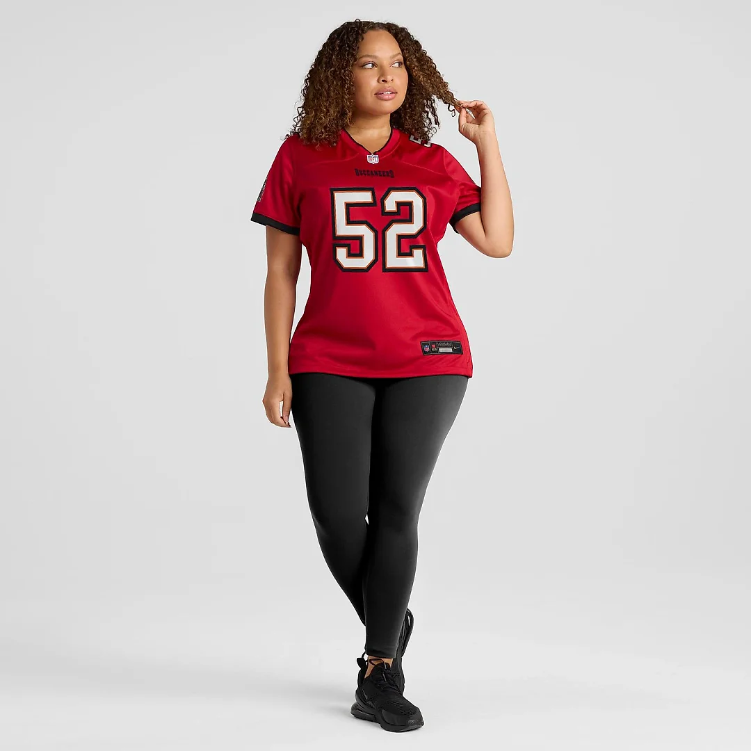 Zennovawear Christian Rozeboom Tampa Bay Buccaneers Women's Team Game Jersey - Red