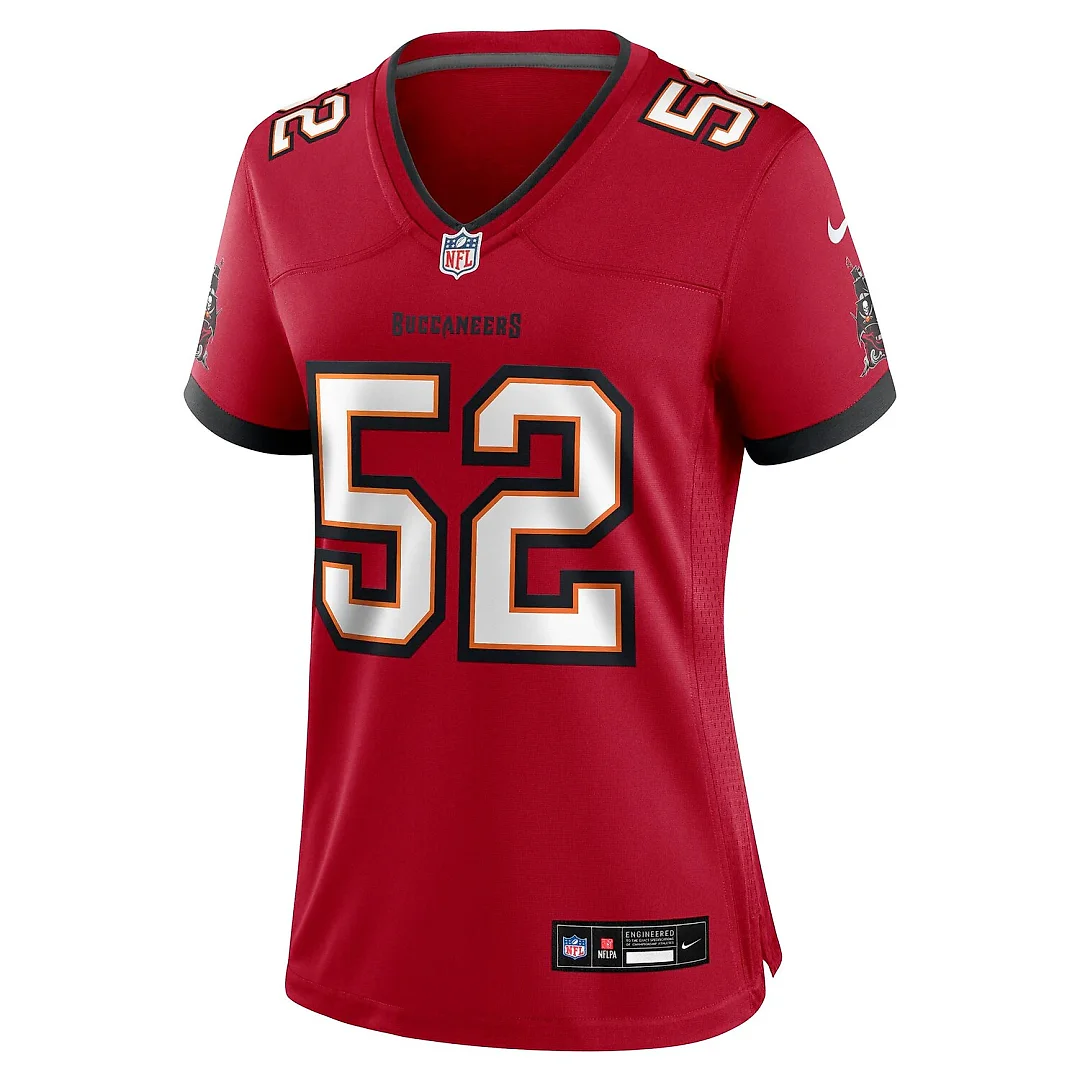 Zennovawear Christian Rozeboom Tampa Bay Buccaneers Women's Team Game Jersey - Red