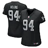 Zennovawear Christian Wilkins Las Vegas Raiders Women's Team Game Jersey - Black