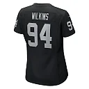 Zennovawear Christian Wilkins Las Vegas Raiders Women's Team Game Jersey - Black
