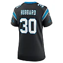 Zennovawear Chuba Hubbard Carolina Panthers Women's Team Game Jersey - Black