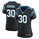 Zennovawear Chuba Hubbard Carolina Panthers Women's Team Game Jersey - Black