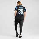 Zennovawear Chuba Hubbard Carolina Panthers Women's Team Game Jersey - Black